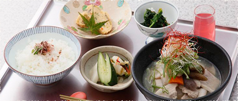 まかない豚汁定食
