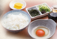 こだわりの卵かけごはん