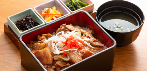 黒豚重定食
